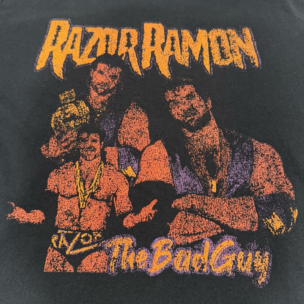 WCW Razor Ramon The Bad Guy Shirt - Picture 2 of 5